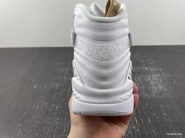 8 Retro OVO AA1239-135 White Jordan 1128